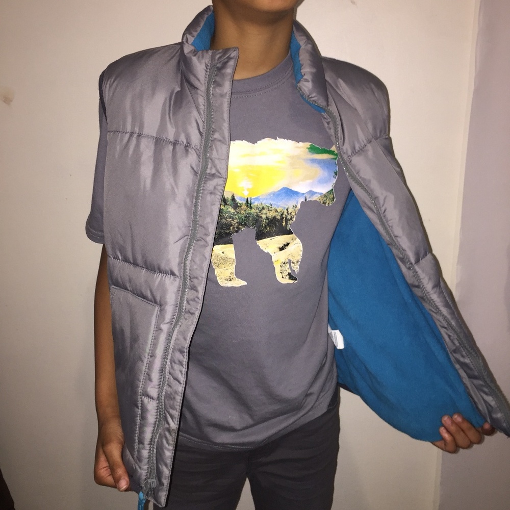 Old Navy FF bubble vest